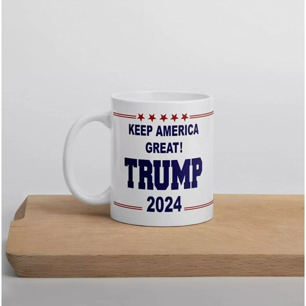 Donald Trump 2024 USA Keep America Great  Funny Coffee Mug Cup Gifts Political